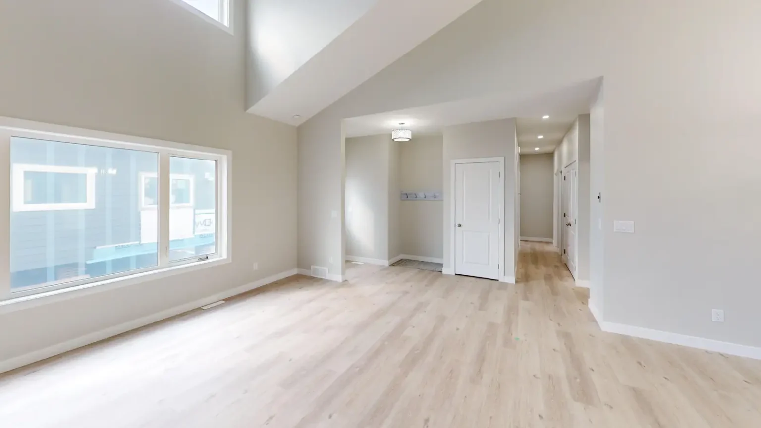 Basalt Living Room Facing Front Entry and Hall