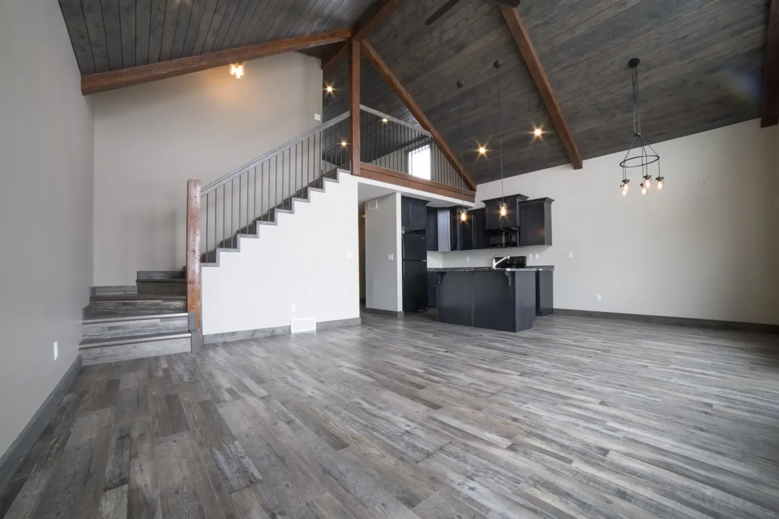 Moonstone 2 Living Room Toward Kitchen And Loft
