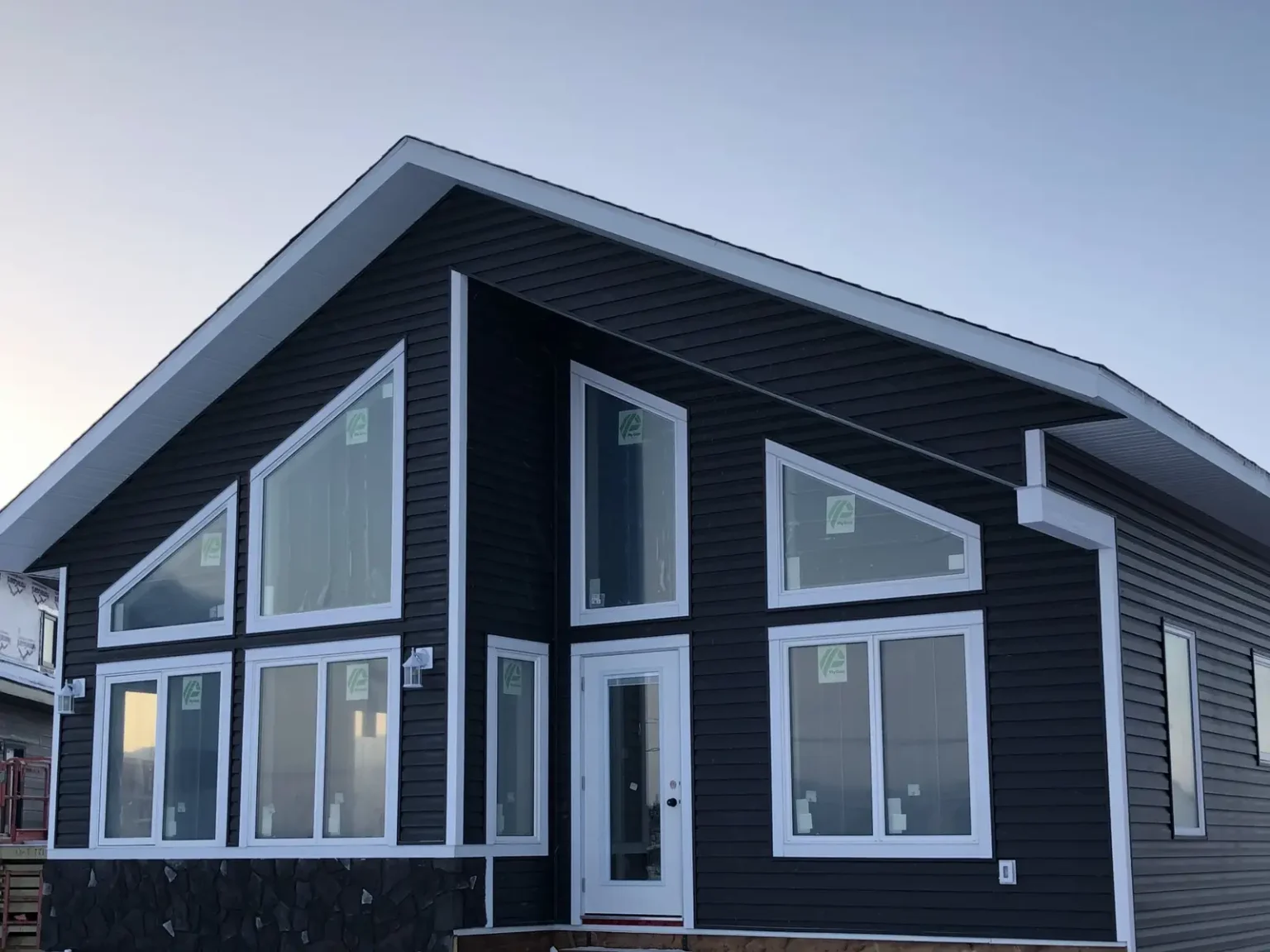 Shale 1 Front Elevation During Construction