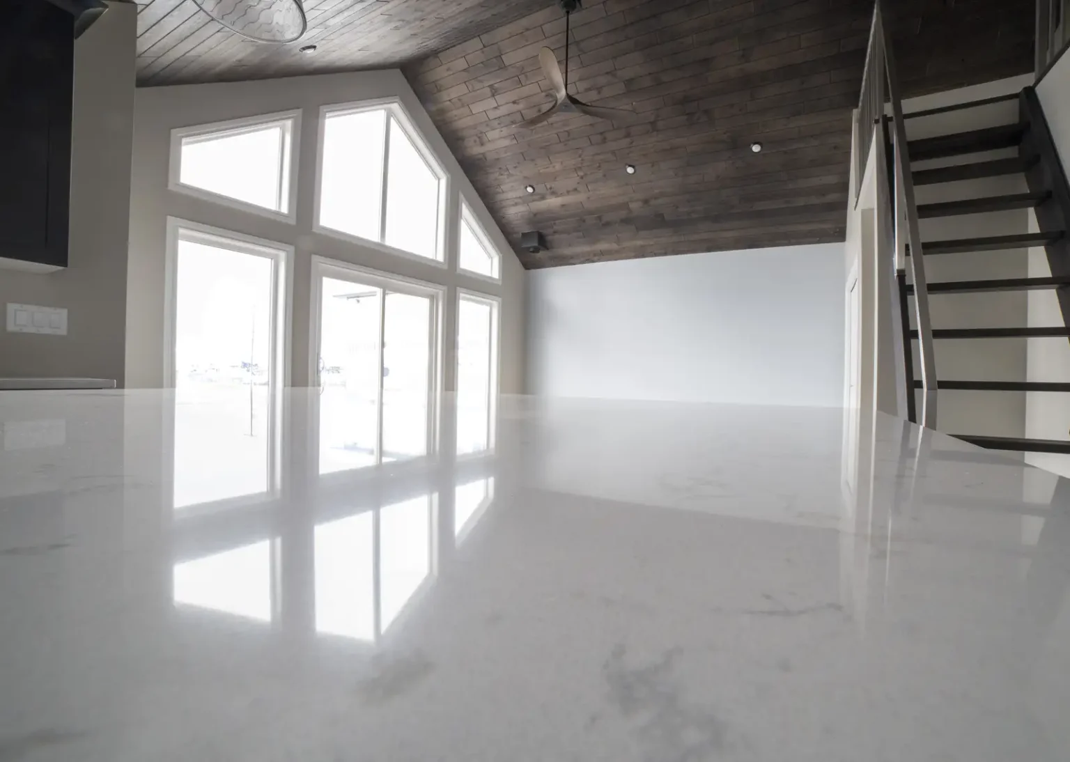 Sunstone 3 Kitchen Island Marble Countertop