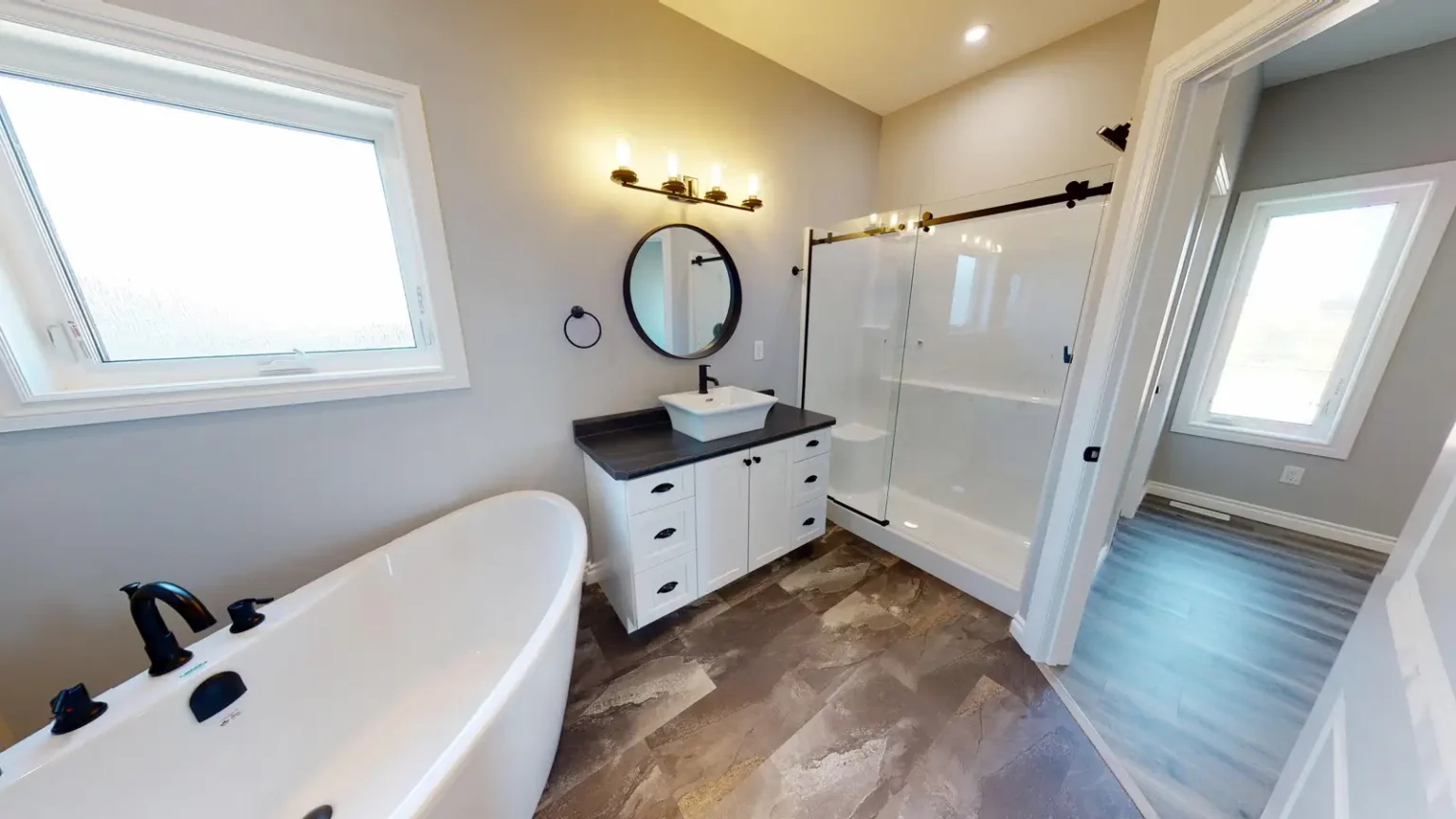 Tiger Eye Master Bath