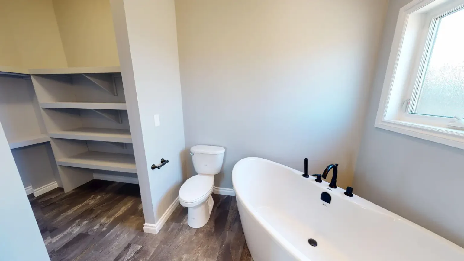 Tiger Eye Master Bath with Walk-in Closet